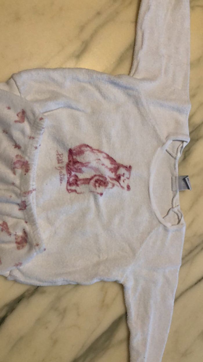 Pyjama petit bateau taille 2 ans - photo numéro 2