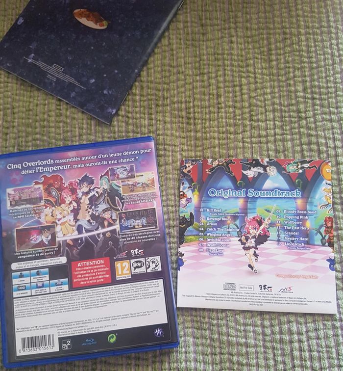 Disgaea 5 alliance of vengeance ps4 limited edition game - photo numéro 6