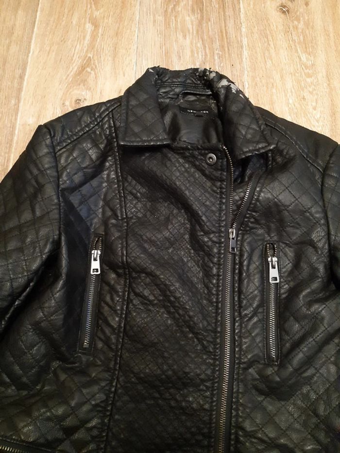 Blouson noir femme - photo numéro 2