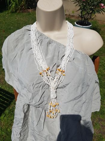 Grand Collier Perles Vintage