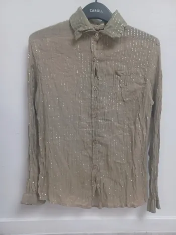 Chemise kaki légère marque coline