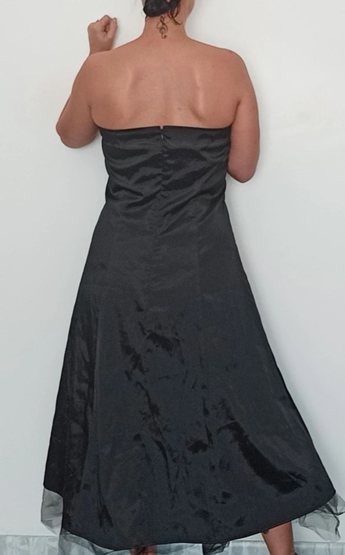 Robe cocktail bustier longue taille 44 - photo numéro 5