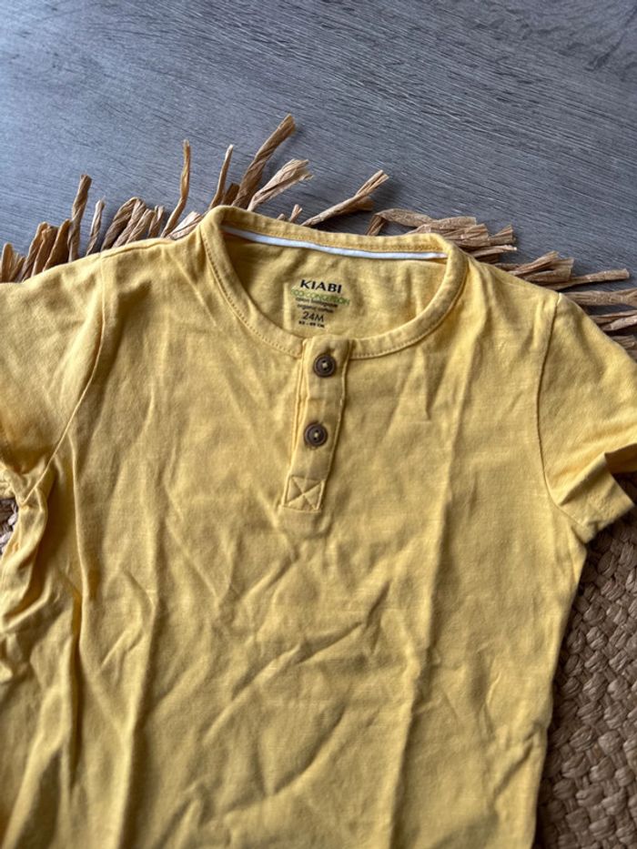 TEE shirt manches courtes 24 mois Kiabi neuf - photo numéro 2