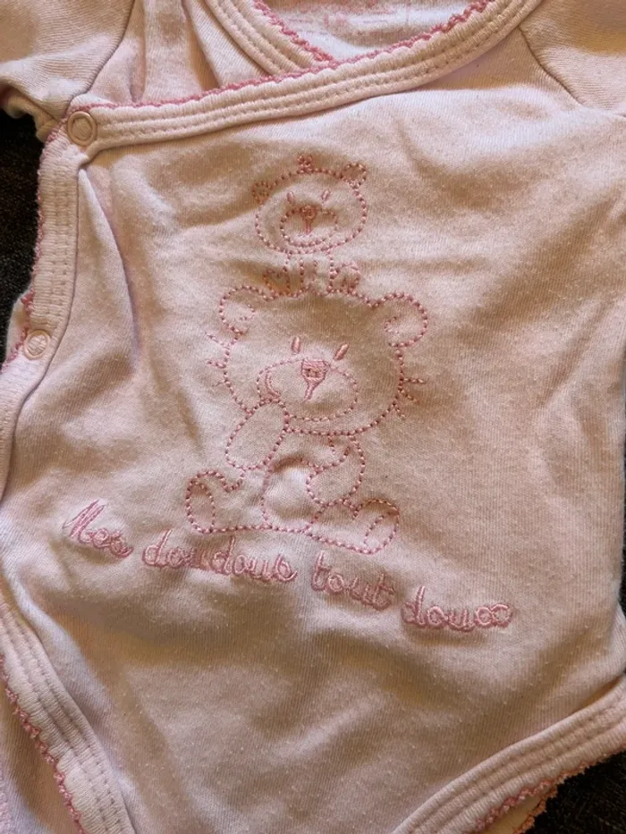Body fille taille 1mois - photo numéro 2