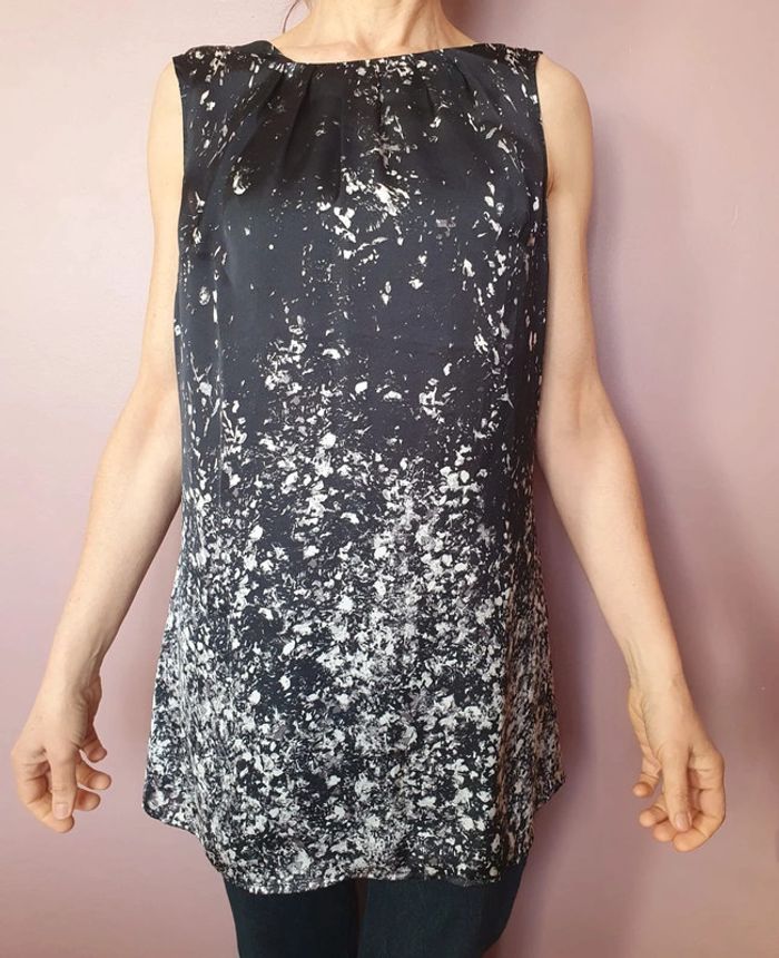 Tunique noir et blanc