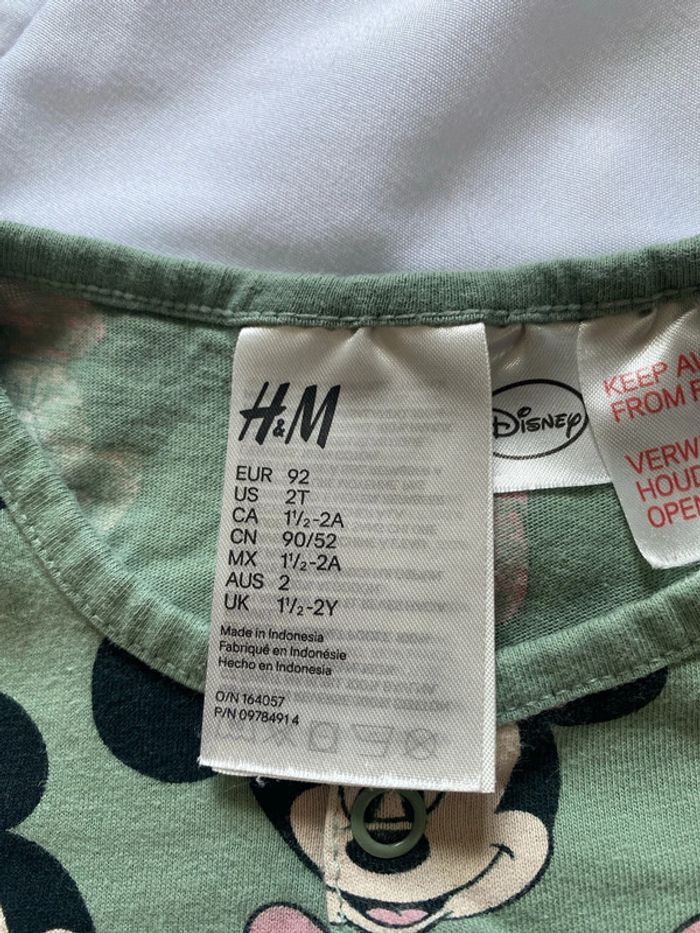 Combishort minnie taille 18-24 mois - photo numéro 5