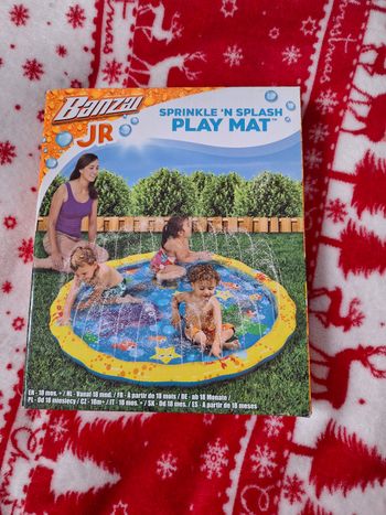 Tapis jeu d'eau extérieur 