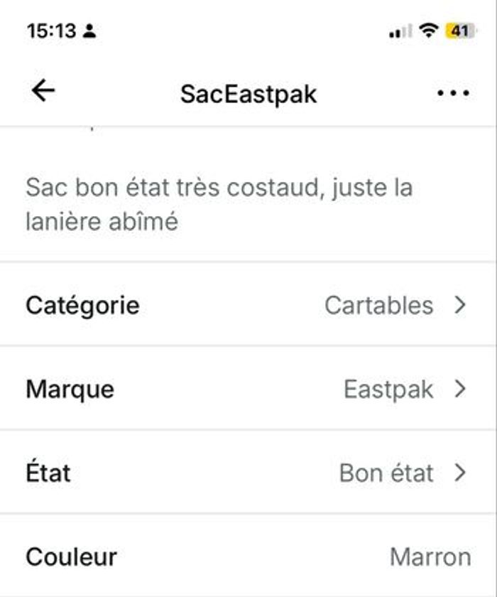 Sac à dos - photo numéro 2