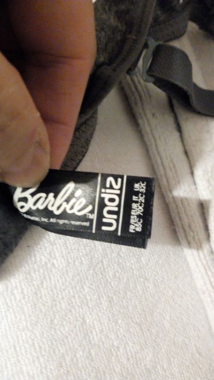 Soutien gorge gris Barbie Undiz - photo numéro 4