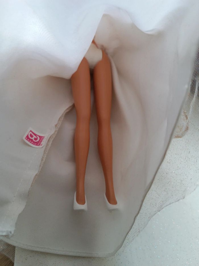 Barbie mattel doll poupée mannequin club mariage jeune mariée wedding wedd 1997 beautiful bride - photo numéro 16