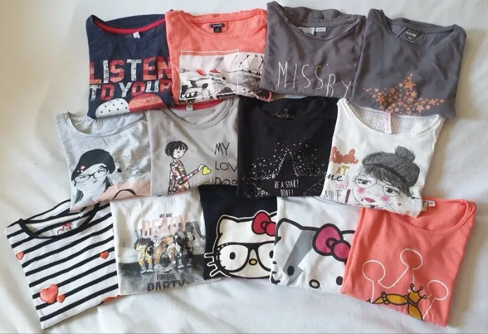 Lot 13 tee-shirts manches longues 5 ans