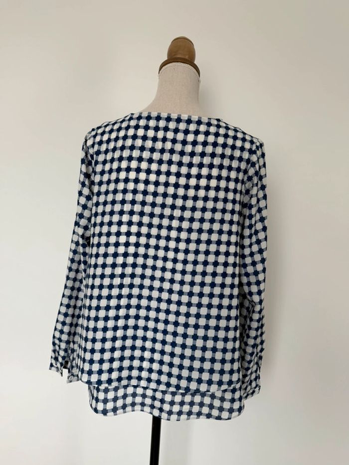 Chemise camisa blanc volant blouse fluide Camilia Overhemd folder Blusa Camicetta femme woman - photo numéro 6