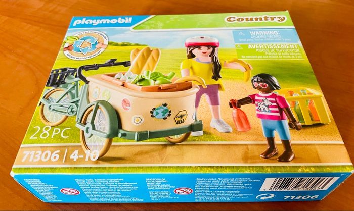 Playmobil country 71306 - vélo cargo
