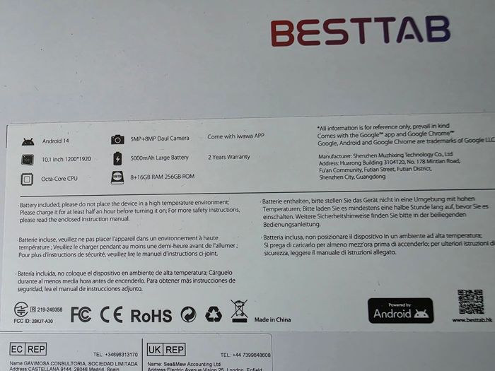 Tablette Besttab - photo numéro 2