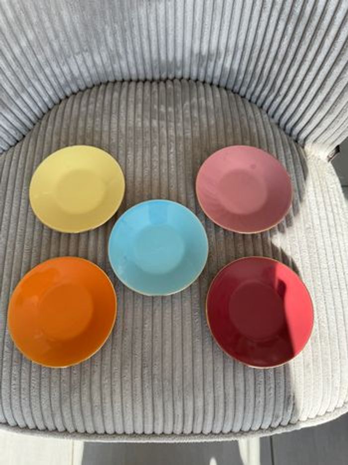 Ensemble tasses et sous-tasses en porcelaine fine Ambiance et Styles - photo numéro 2