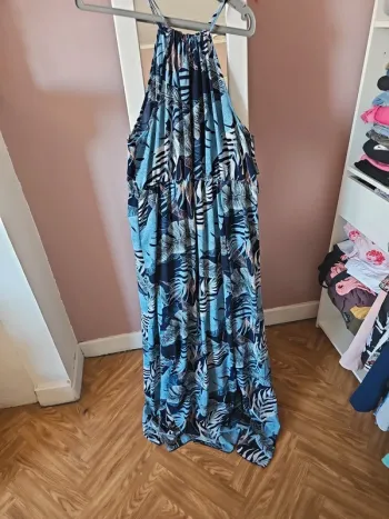 Robe été bleue t42