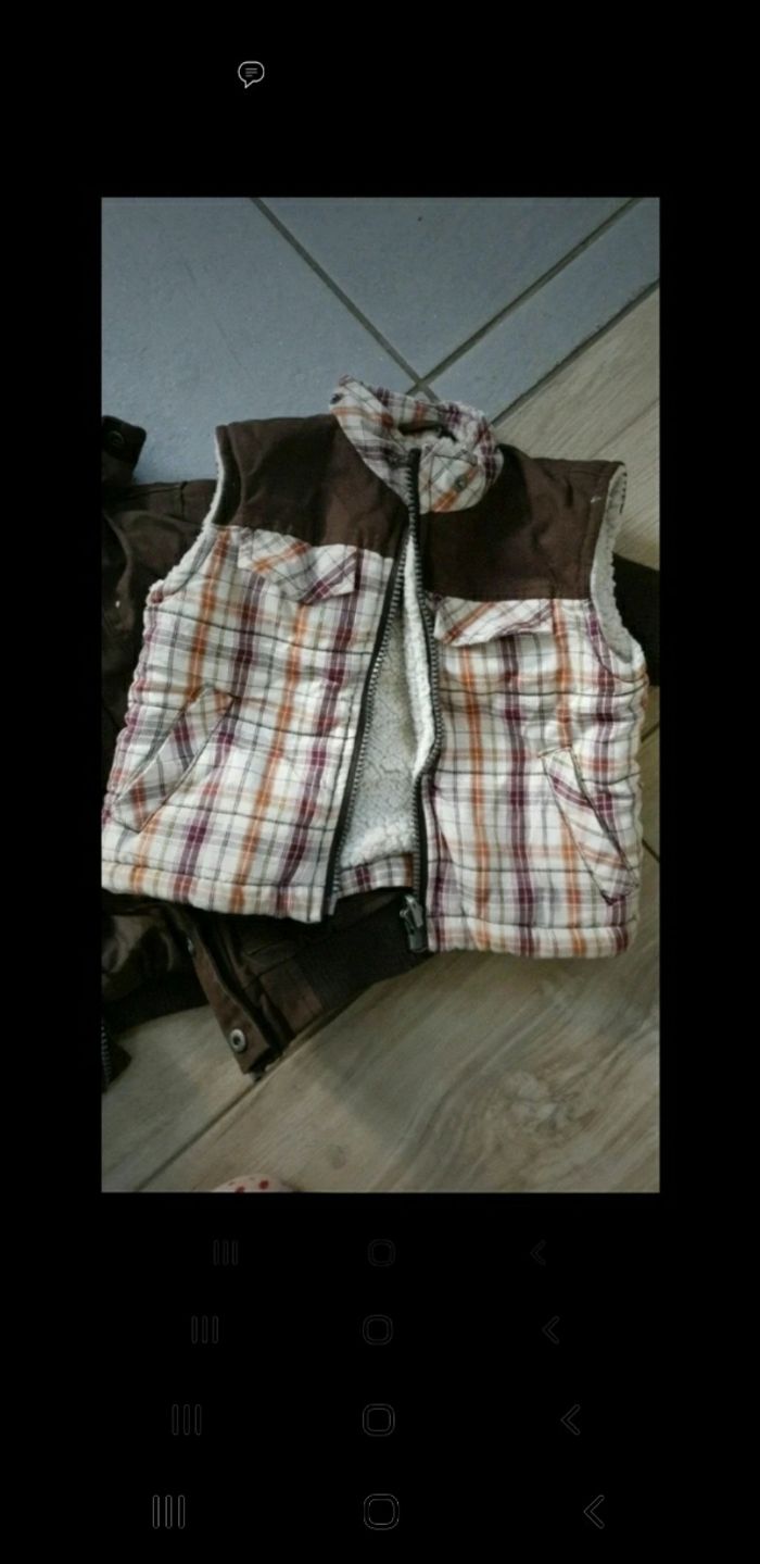 Blouson garçon double saison 2 ans - photo numéro 2