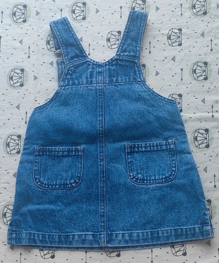 Salopette en jean taille 6 mois - photo numéro 2