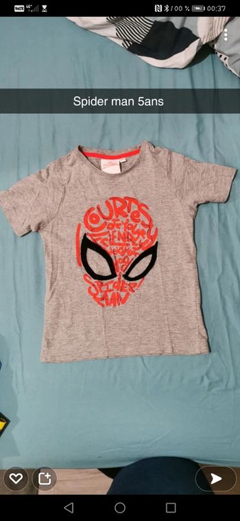 T-shirt spider man