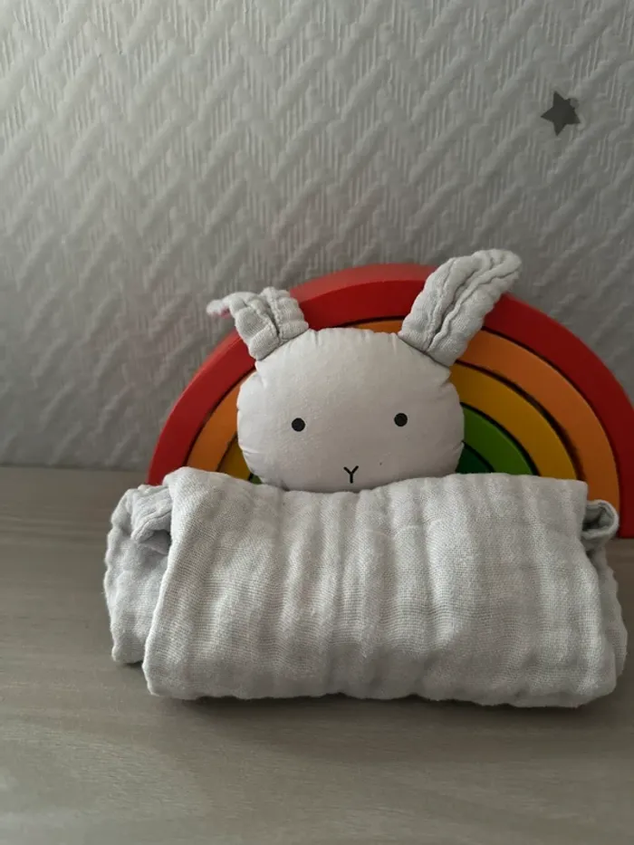 Doudou plat lapin Liewood doudou lange XL 60 cm