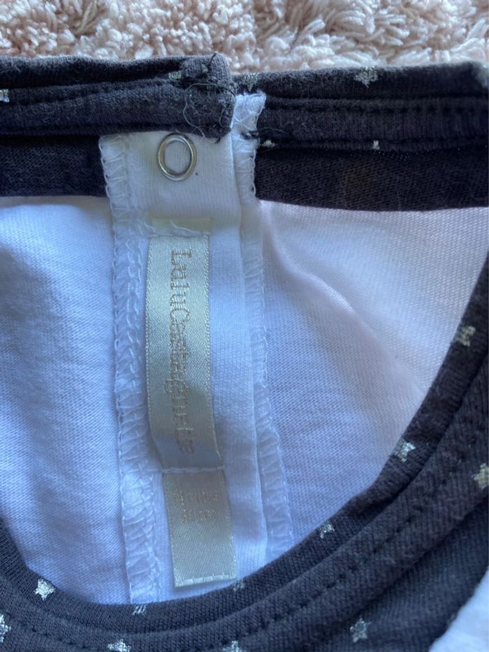 Ensemble pantalon avec ceinture, tee-shirts manches longues et bandeau Lili castagnette 18 mois - photo numéro 4