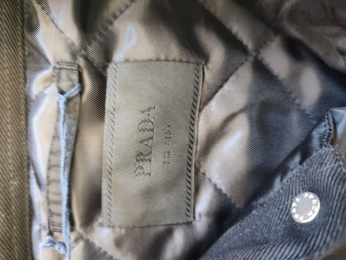 Veste chemise Prada Re nylon noir taille M neuf - photo numéro 4