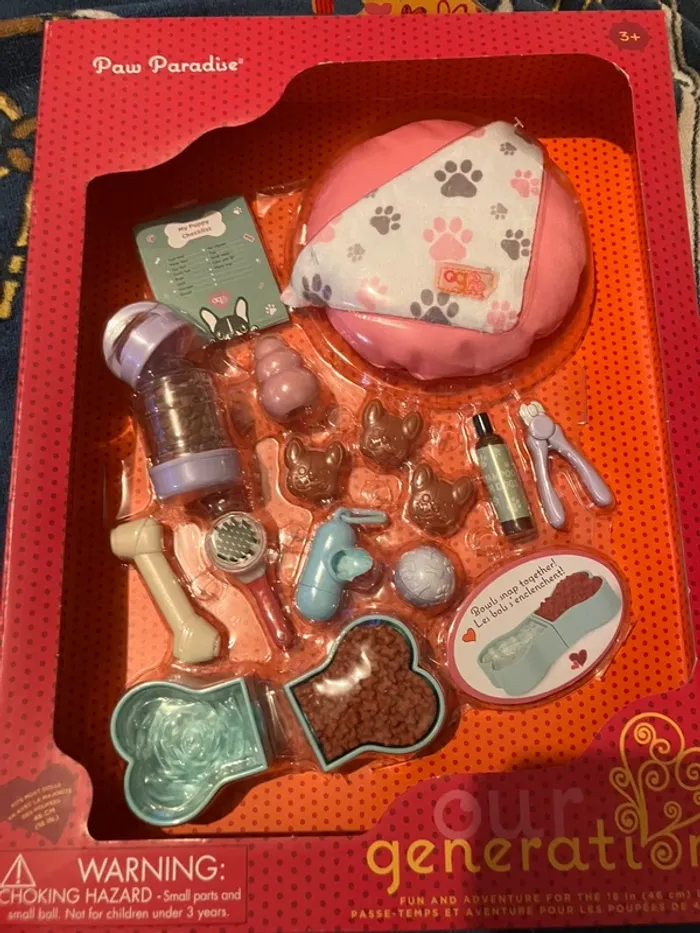 Accessoires pour chiot peluche