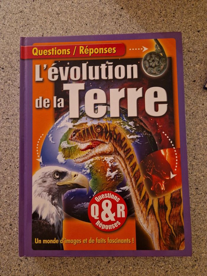 Livre enfant evolution de la terre