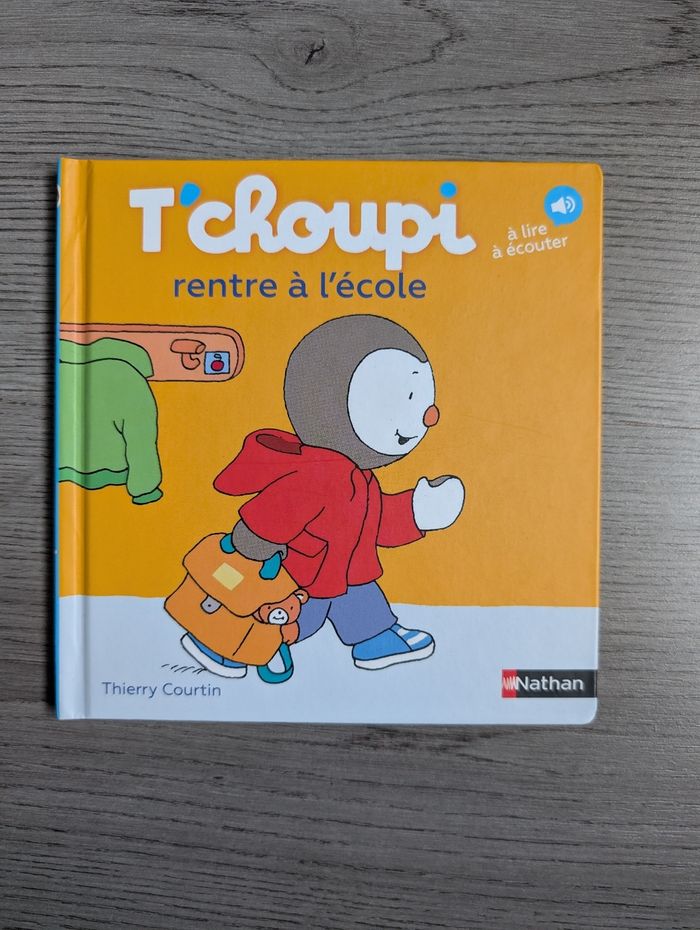 T'choupi rentre à l'école