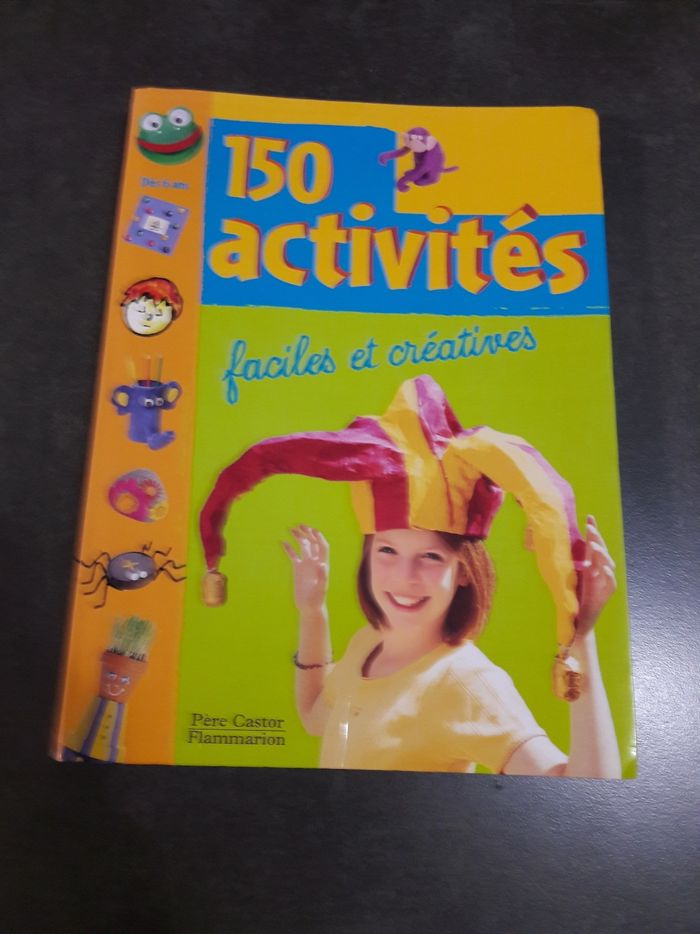 Livre 150 activités faciles et créatives