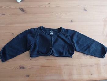 Gilet court bleu marine