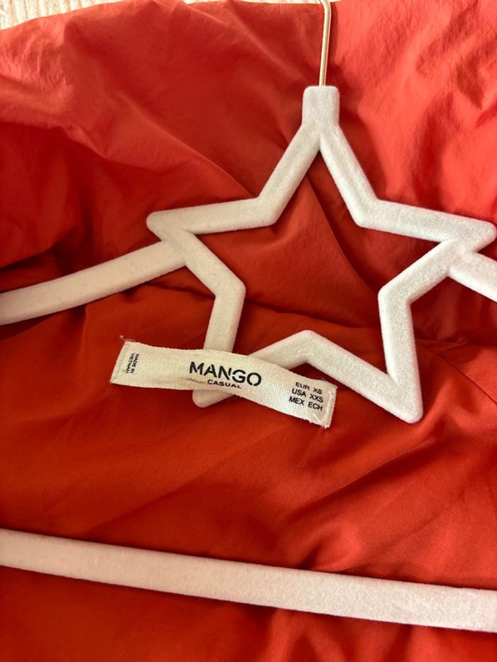 Doudoune Mango orange taille XS - photo numéro 2
