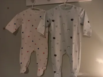 Lot 2 pyjamas coton leger