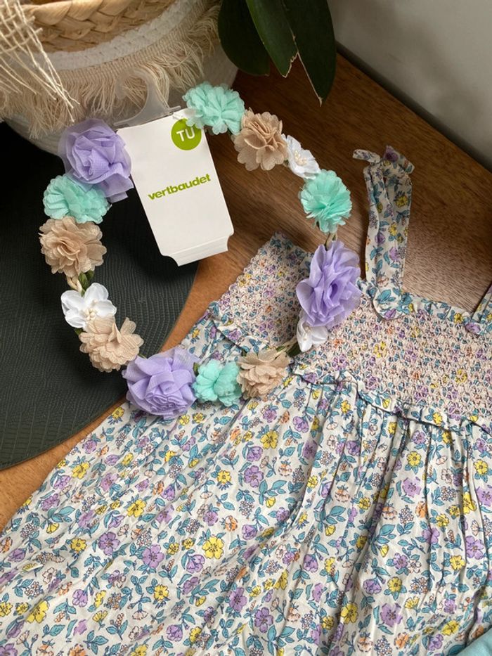 Ensemble 3 pièces bébé fille 4 ans - photo numéro 3