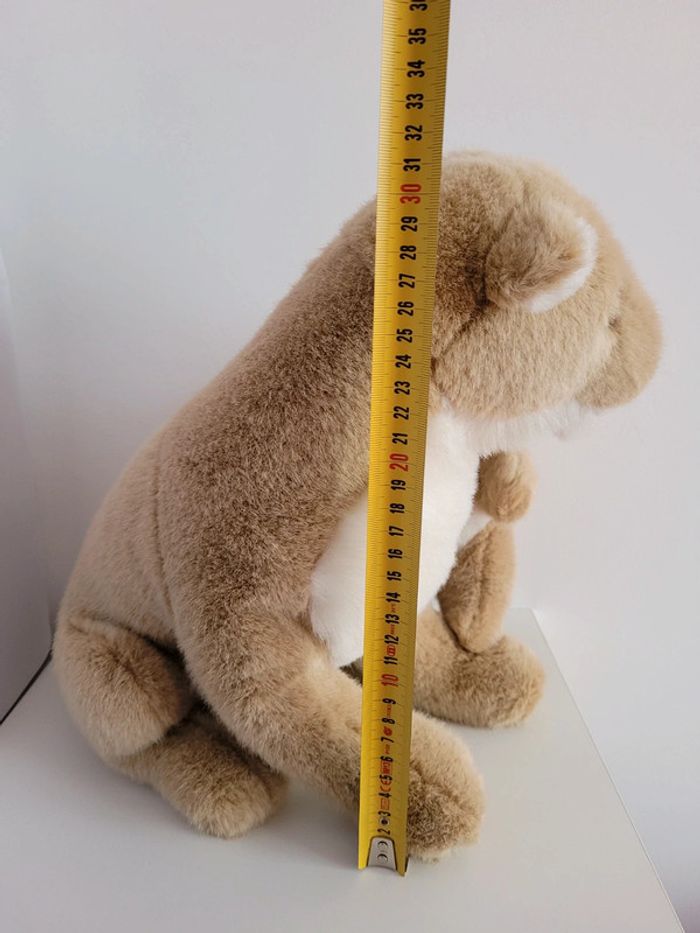 Peluche lionne et son petit - photo numéro 6