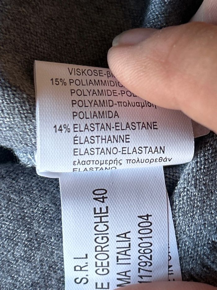 Pull gris 42/44 neuf Evelin - photo numéro 5