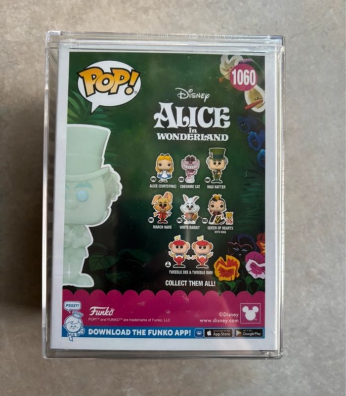 Funko pop mad hatter numéro 1060 Alice aux pays des merveilles - photo numéro 5