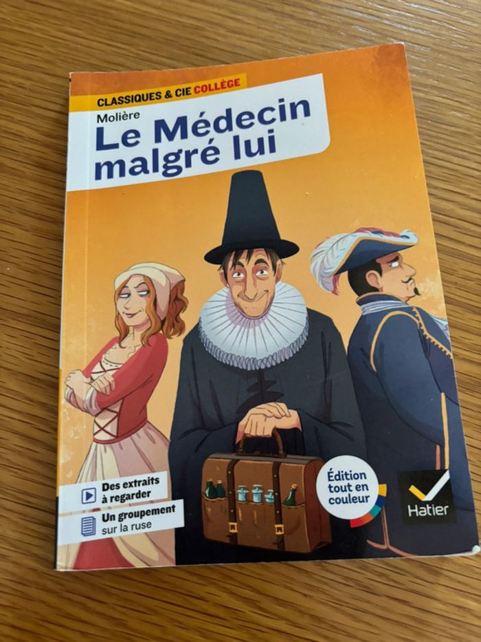 Le médecin malgré lui Classique collège