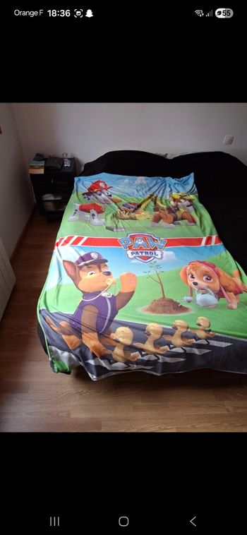 Housse de couette Pat Patrouille + la taie