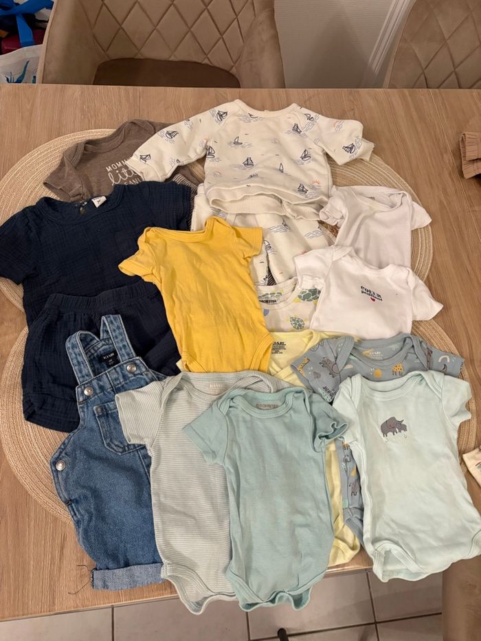 Lot de vêtements garçon 3 mois