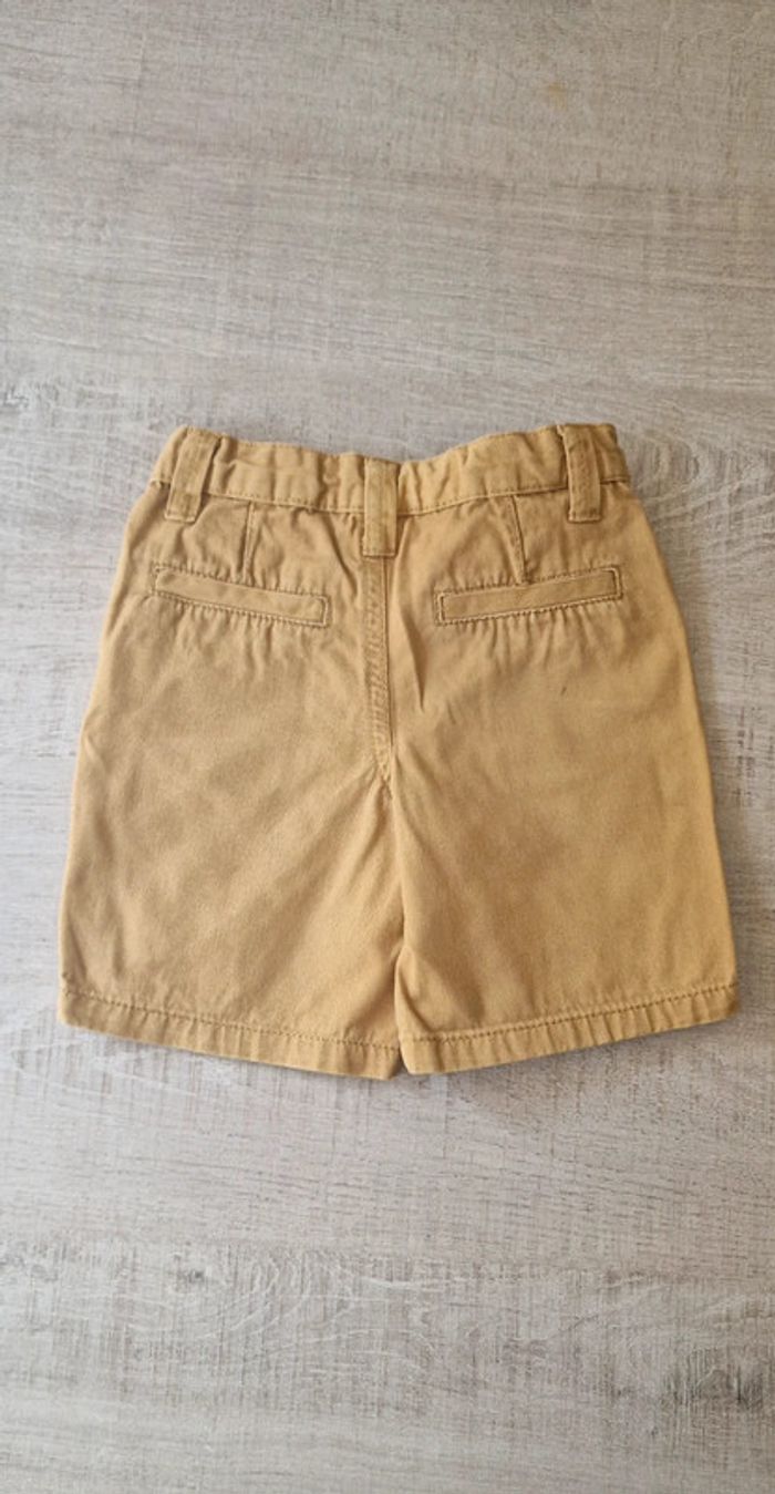 Short chino moutarde 18 mois - photo numéro 2