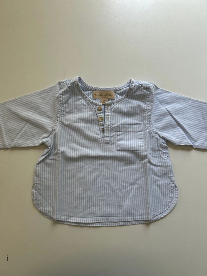 Blouse chemise La Petite Collection 6 mois