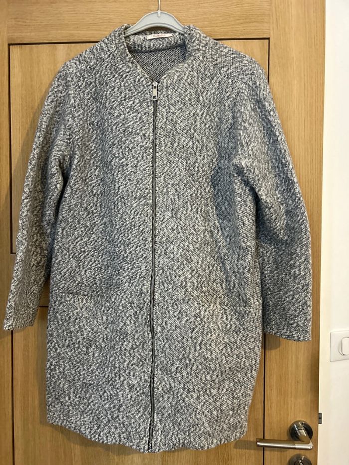 Manteau long camaïeu - photo numéro 3
