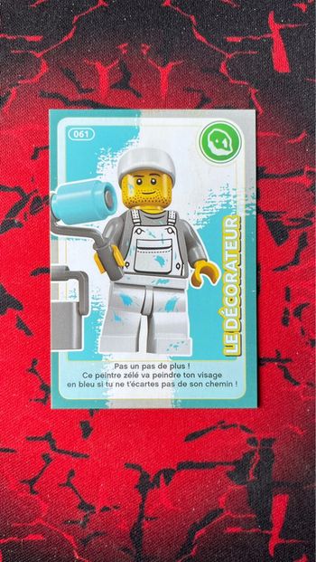 Carte Lego Créé ton Monde #061 - Le décorateur