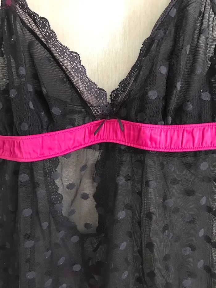 Ensemble lingerie nuisette et culotte - photo numéro 3