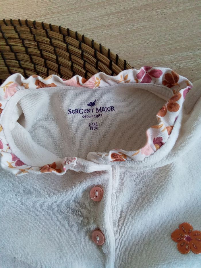 Pyjama 2 pièces velours imprimé Sergent Major taille 3 ans - photo numéro 2