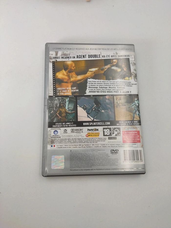 Jeu PS2 Splinter Cell Double Agent Complet FR platinum - photo numéro 7