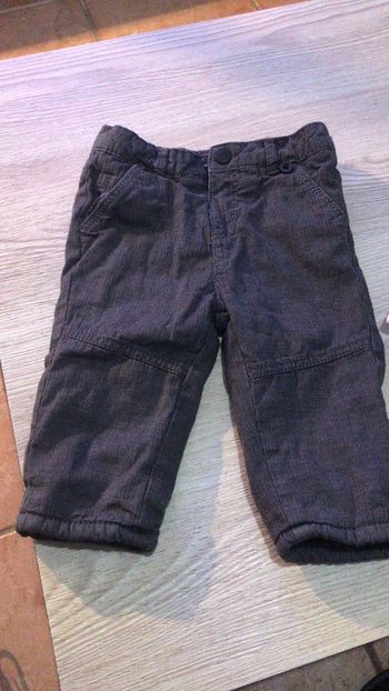 Pantalon chaud style costume