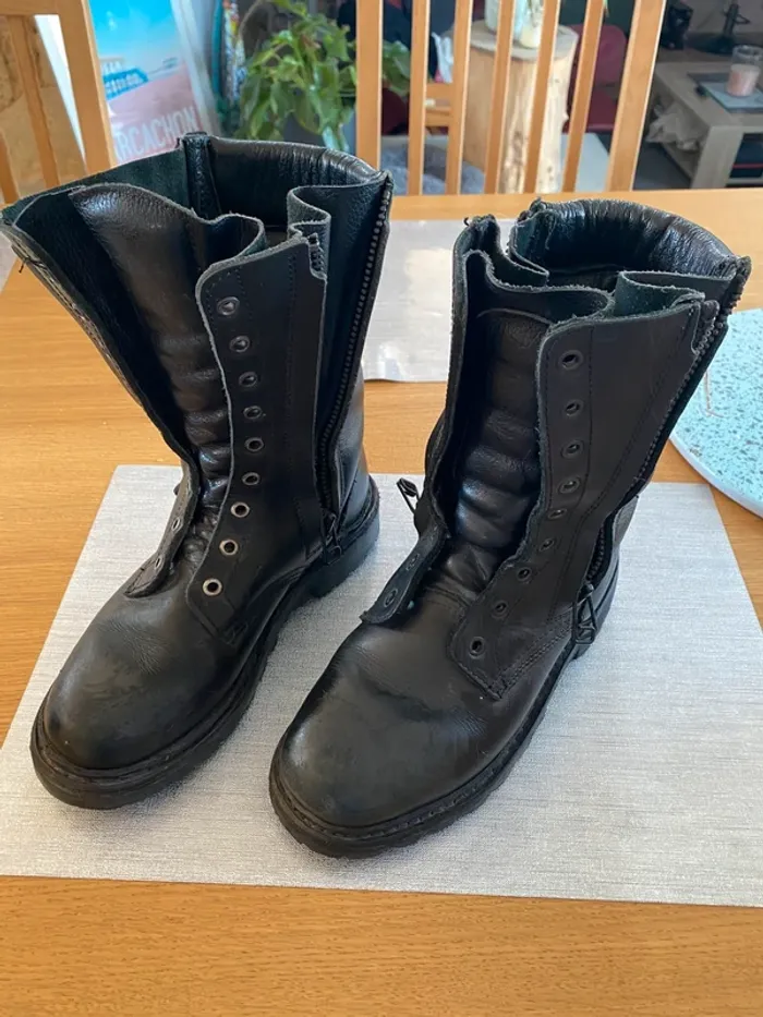Bottes d’interventions noir