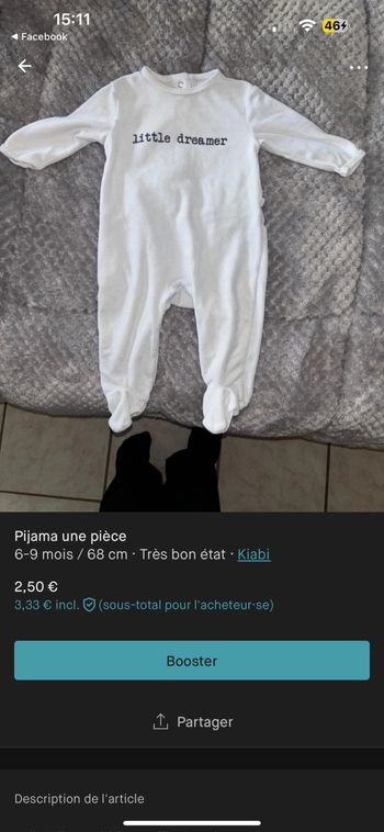 Pijama bébé